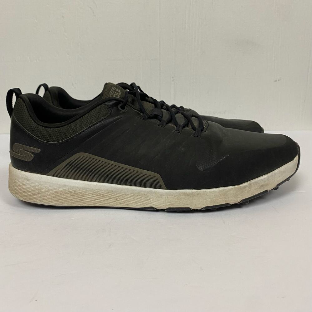 Skechers Go Golf Elite 4-Victory 214022WW Black Spikeless Golf Sneaker Size 11
